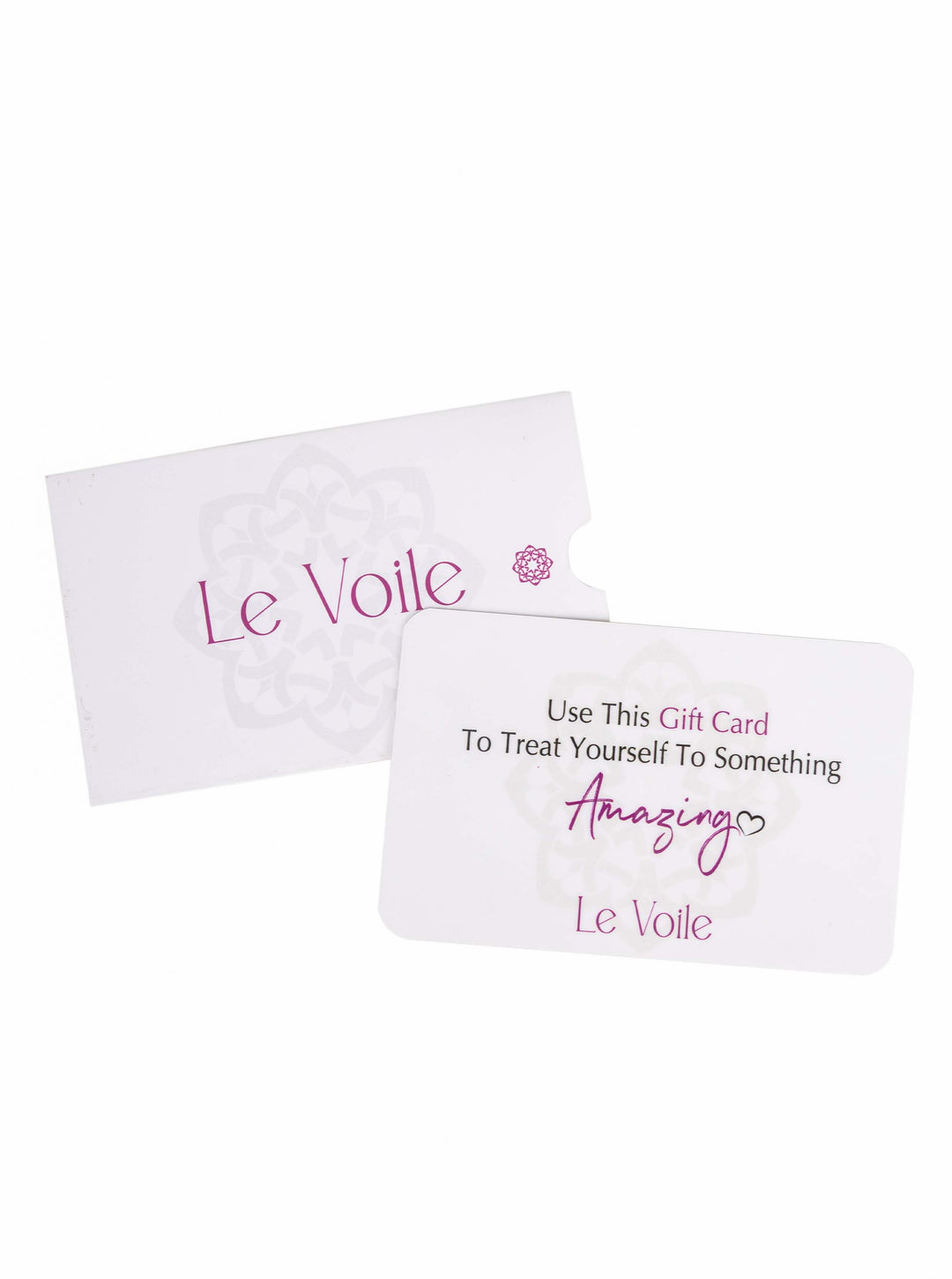 White Gift Card