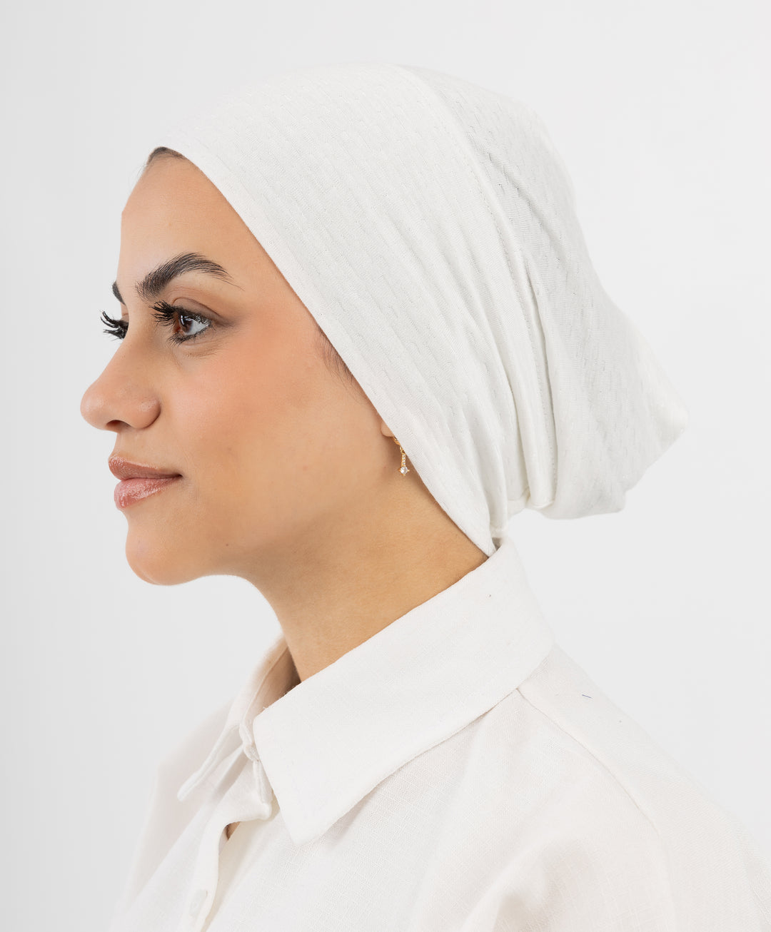 Ribbed Syrian Opened Underscarf
