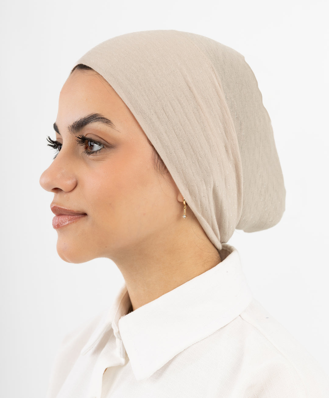 Ribbed Syrian Opened Underscarf