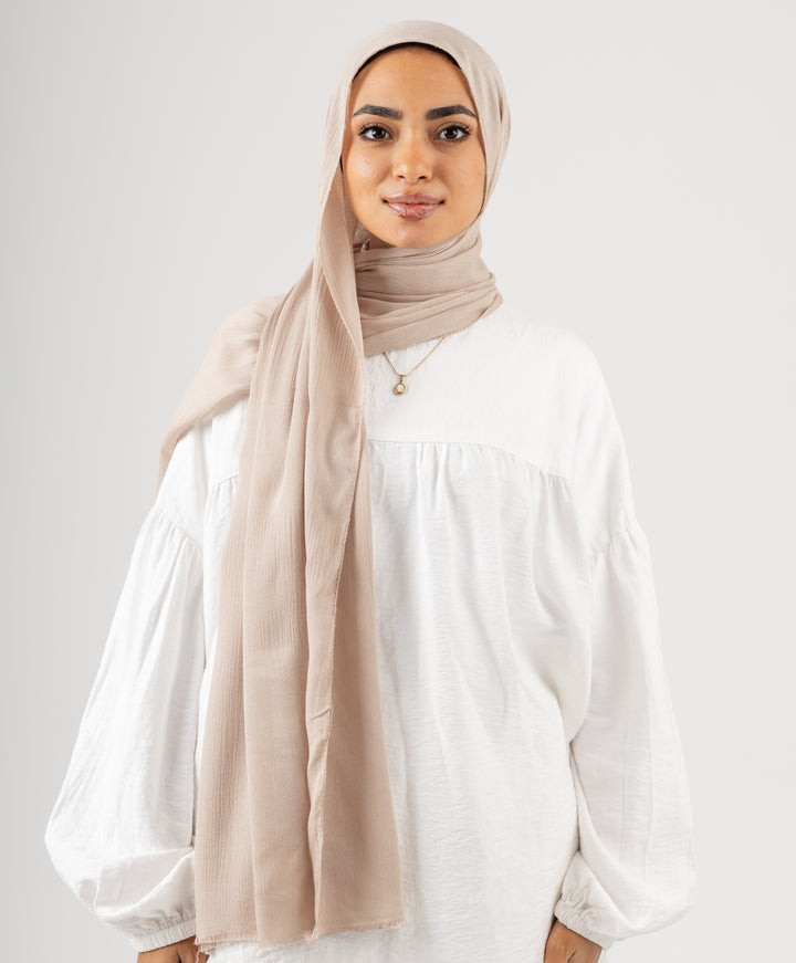 Cotton Crinkle Scarf