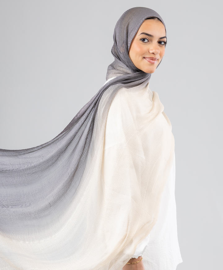 Soft Gradient Cotton Scarf