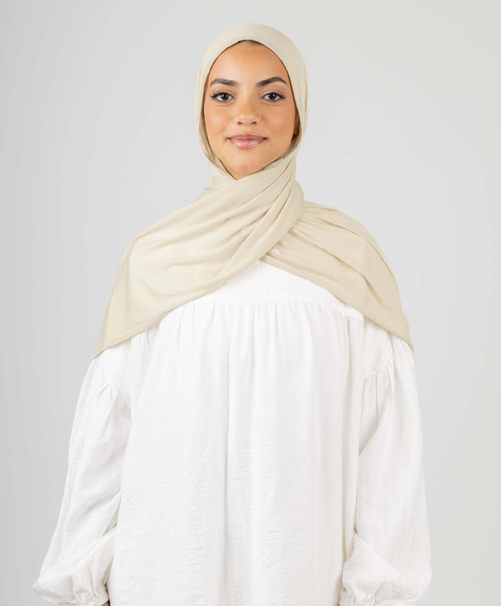 Plain Cotton Lycra Scarf