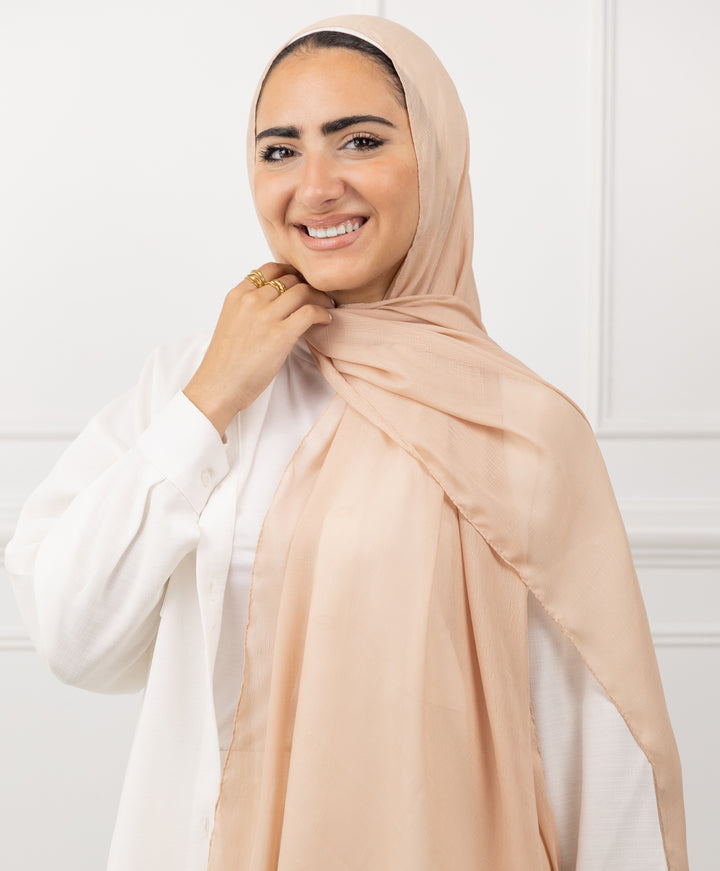 Elegance Crinkle Chiffon Scarf