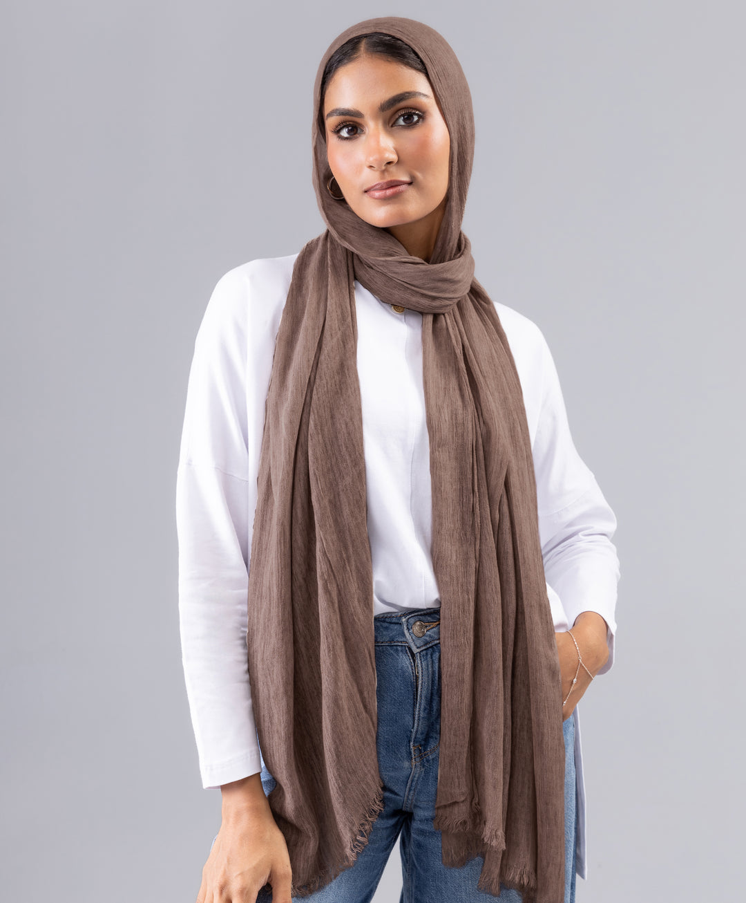 Marble Linen Scarf