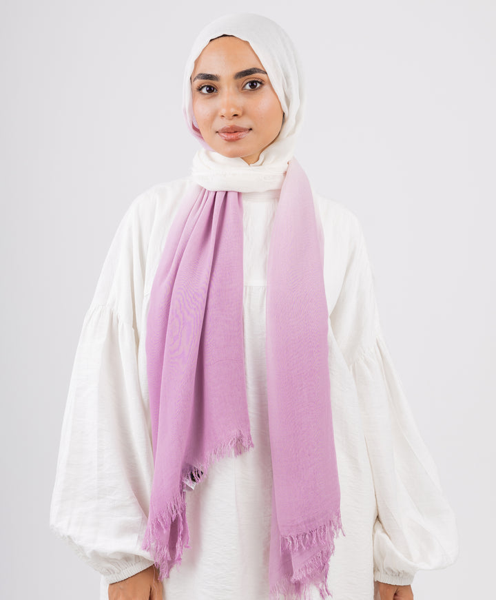 Gradient Cotton Scarf