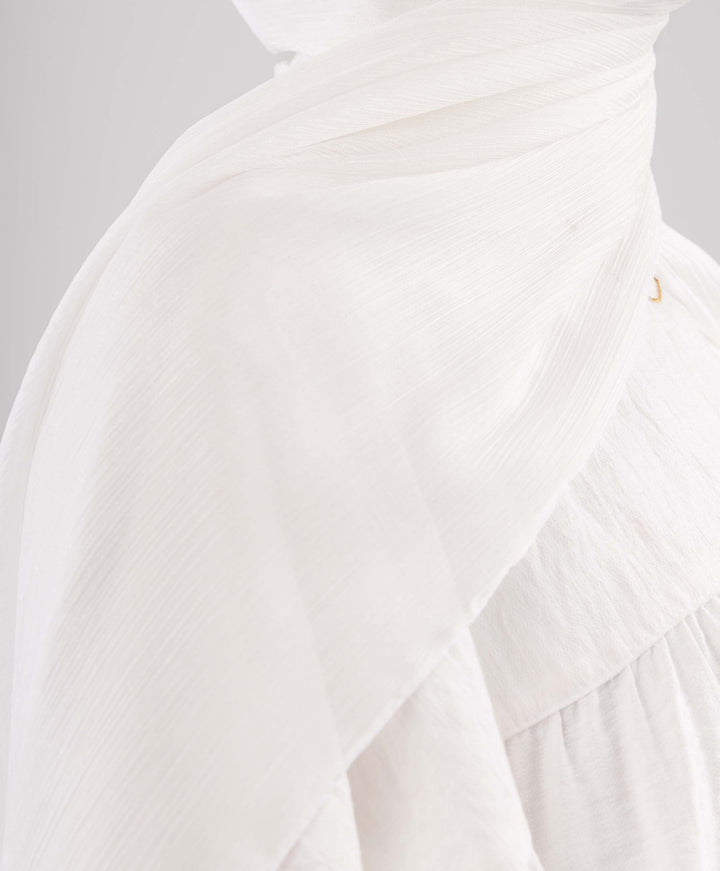 Glittery Chiffon Scarf
