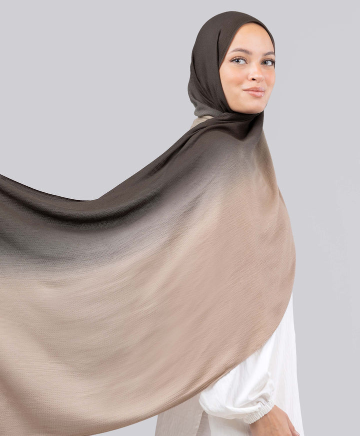 Gradient Cotton Scarf