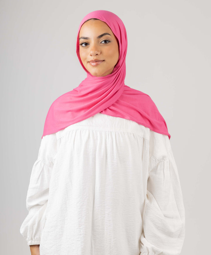 Plain Cotton Lycra Scarf