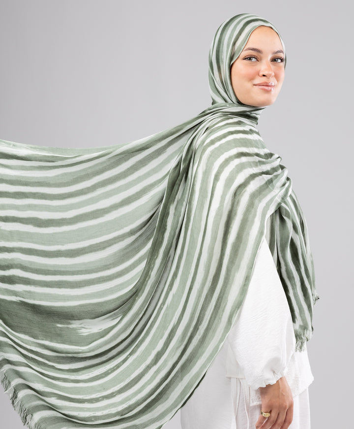 Tie Dye Cotton Scarf