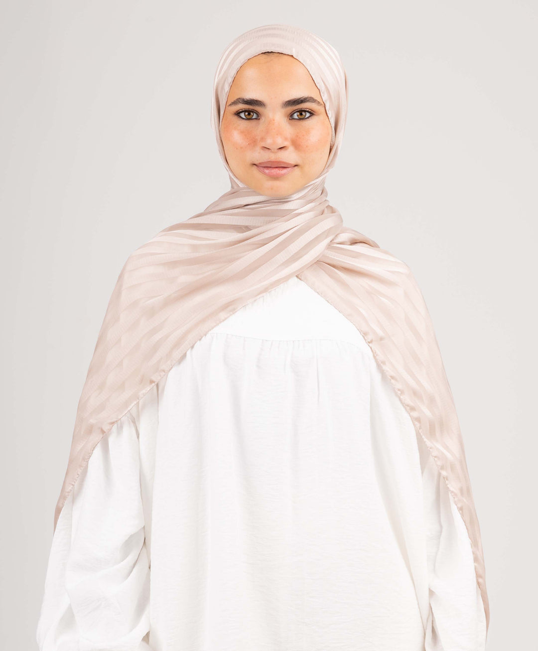 Majestic Satin Chiffon Scarf