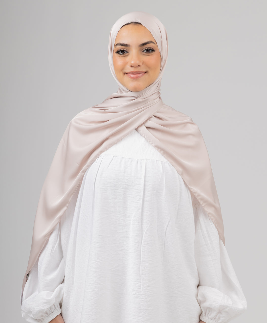 Plain Pure Silk Scarf