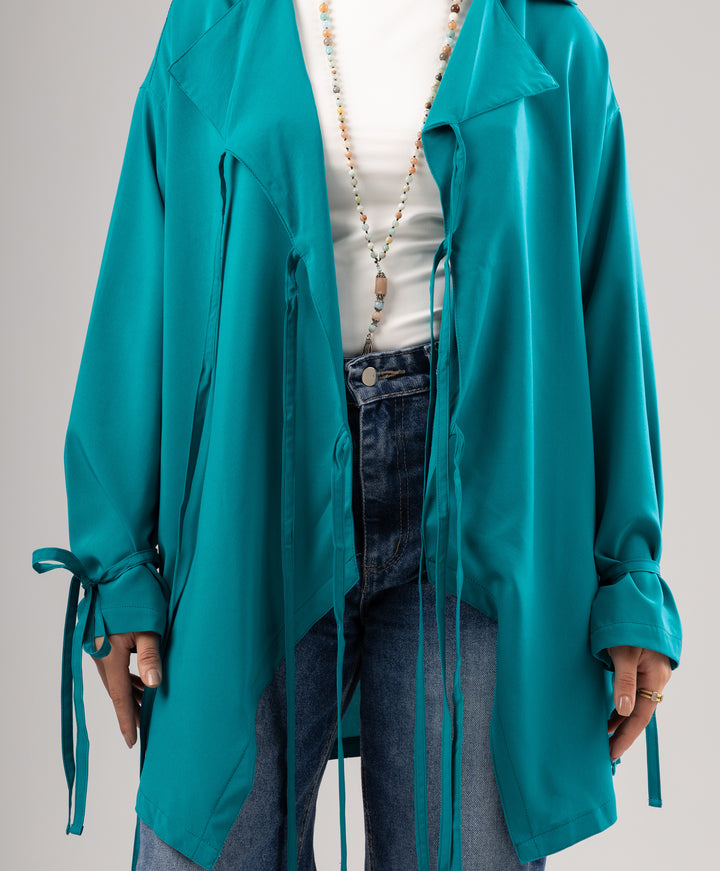 Fringy Royal Blouse