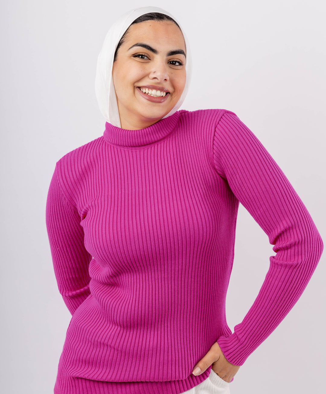 Fine Mini Ribbed Pullover