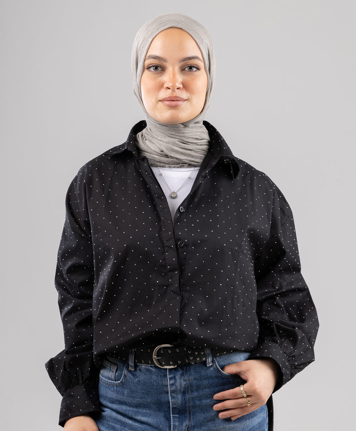 Bling Oversized Shirt
