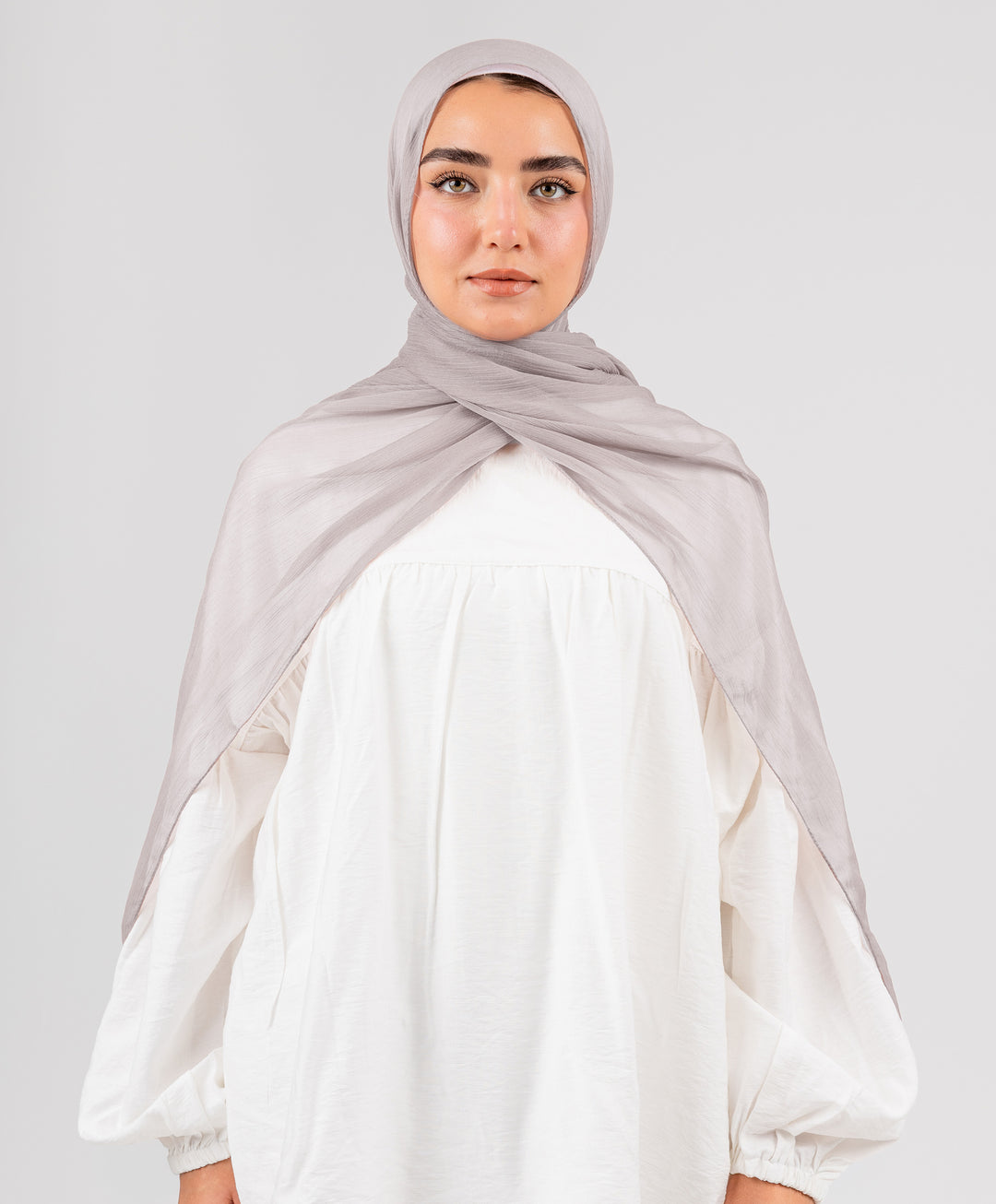 Soft Silk Crinkle Scarf