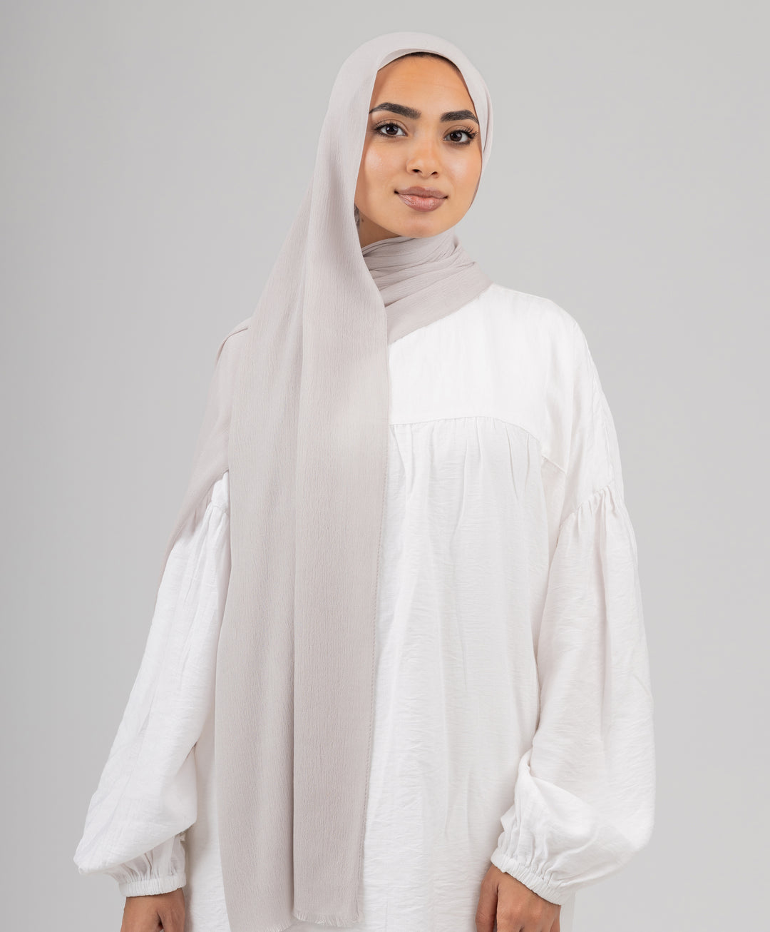 Elegant Cotton Crinkle Scarf