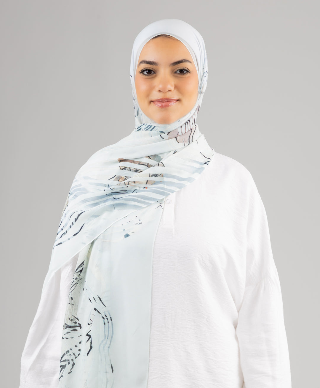 Skyline Chiffon Scarf