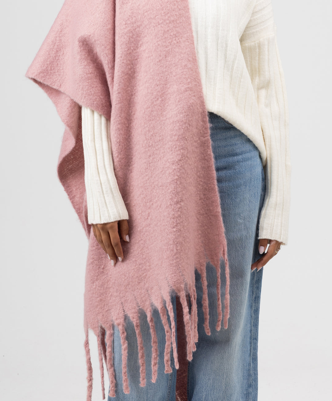 Essential Shawl-Rose