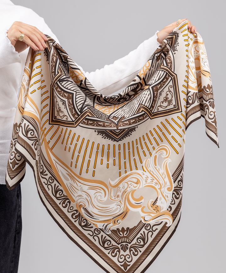 Luxury Silk Square Scarf