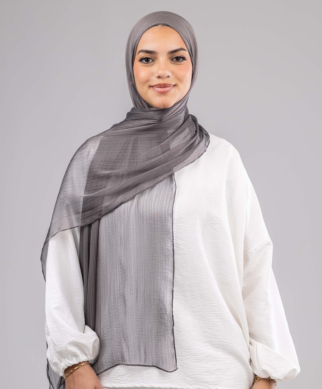 Lined Chiffon Scarf