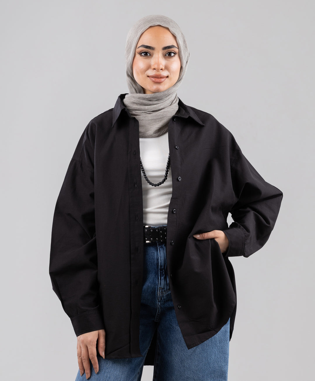 Oversized Poplin Shirt