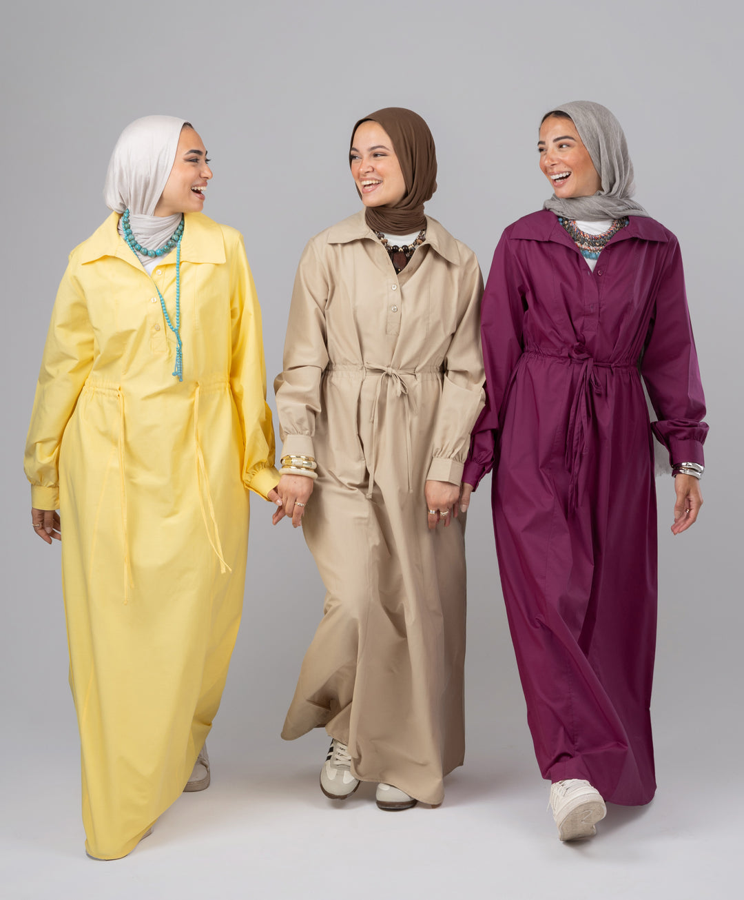Corded Poplin Dress