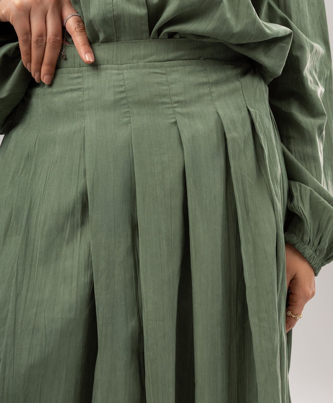 Soft Pleated Skirt