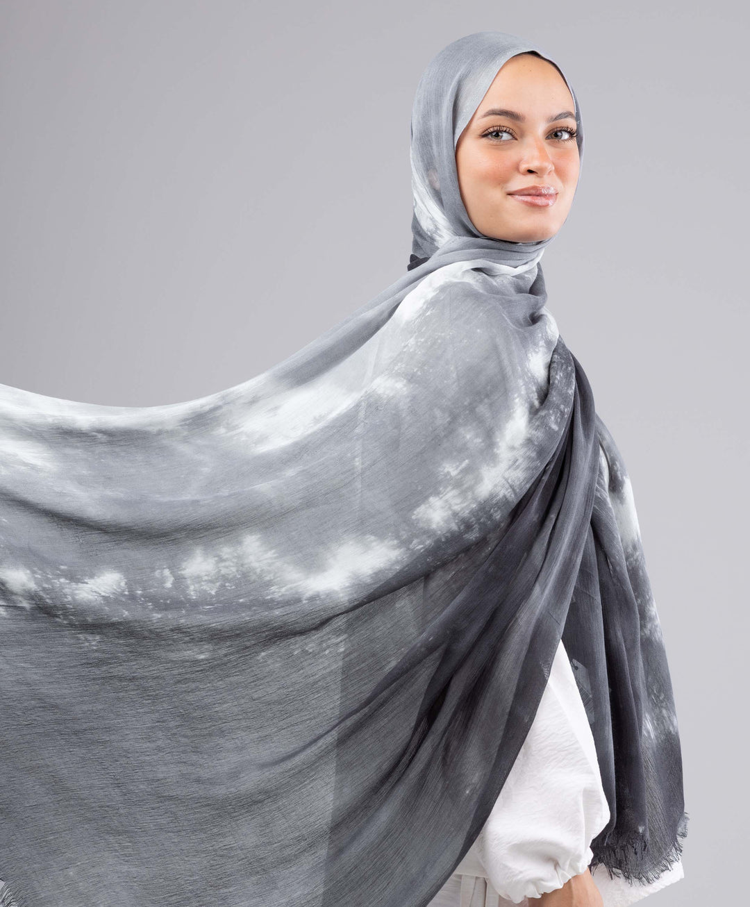 Soft Tie Dye Cotton Scarf