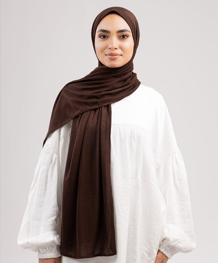 Chevron Kuwaiti Scarf