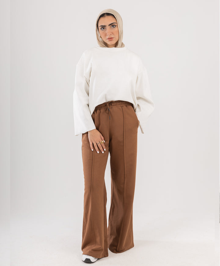 Wide Leg Basic Pants