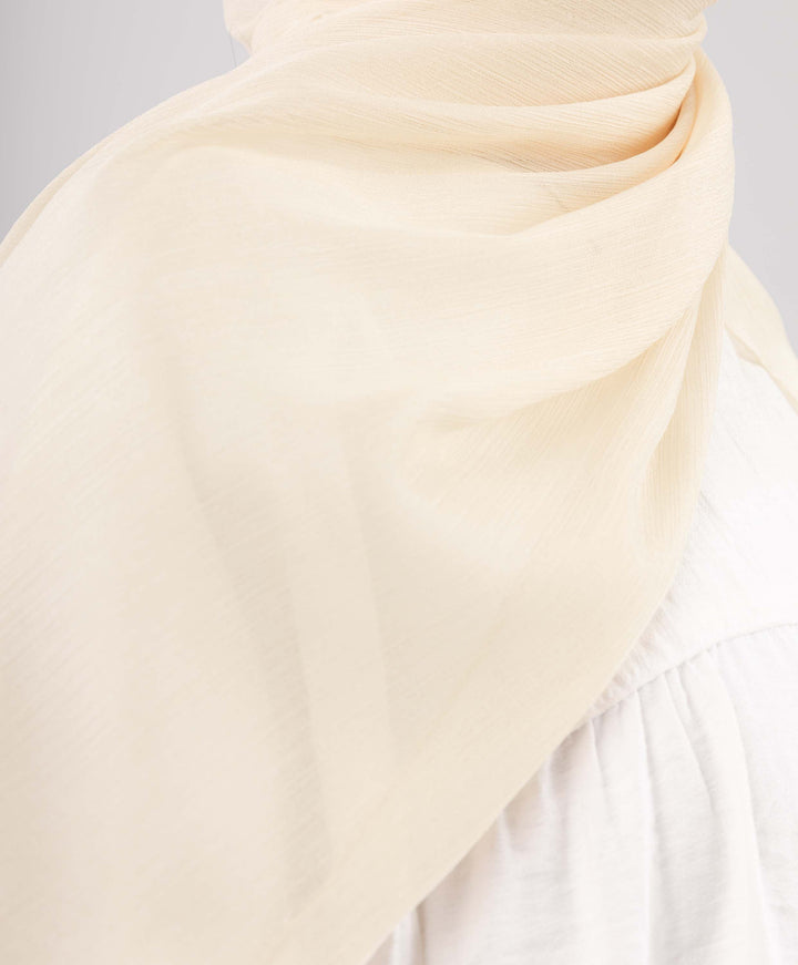 Glittery Chiffon Scarf