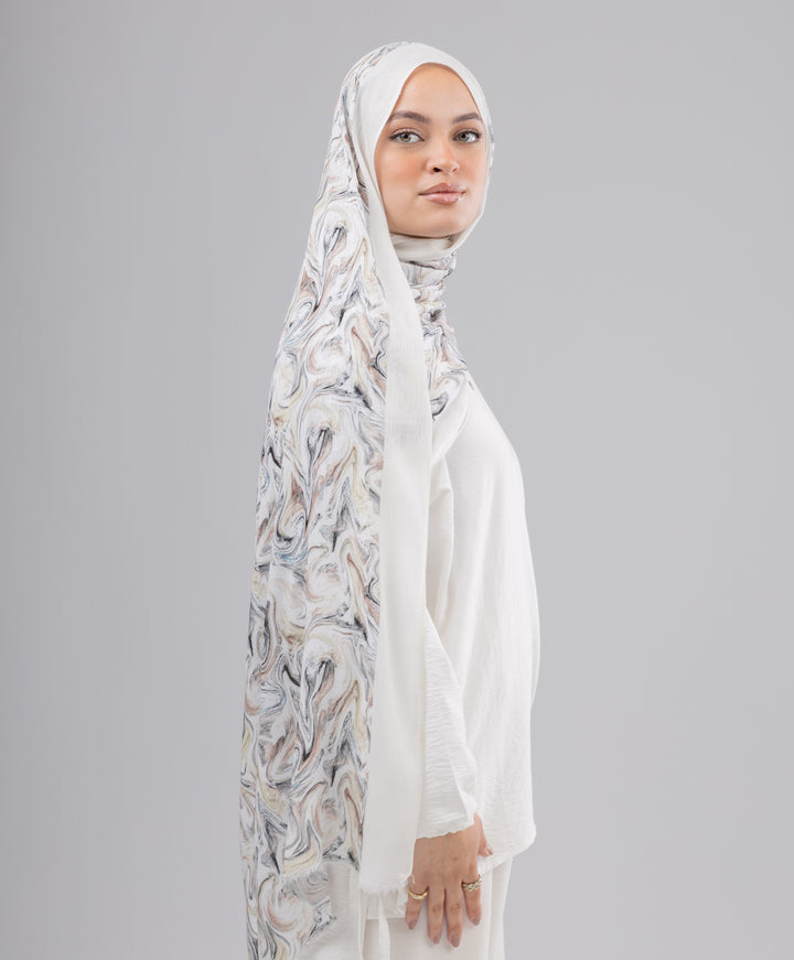 Pearl Sponge Scarf
