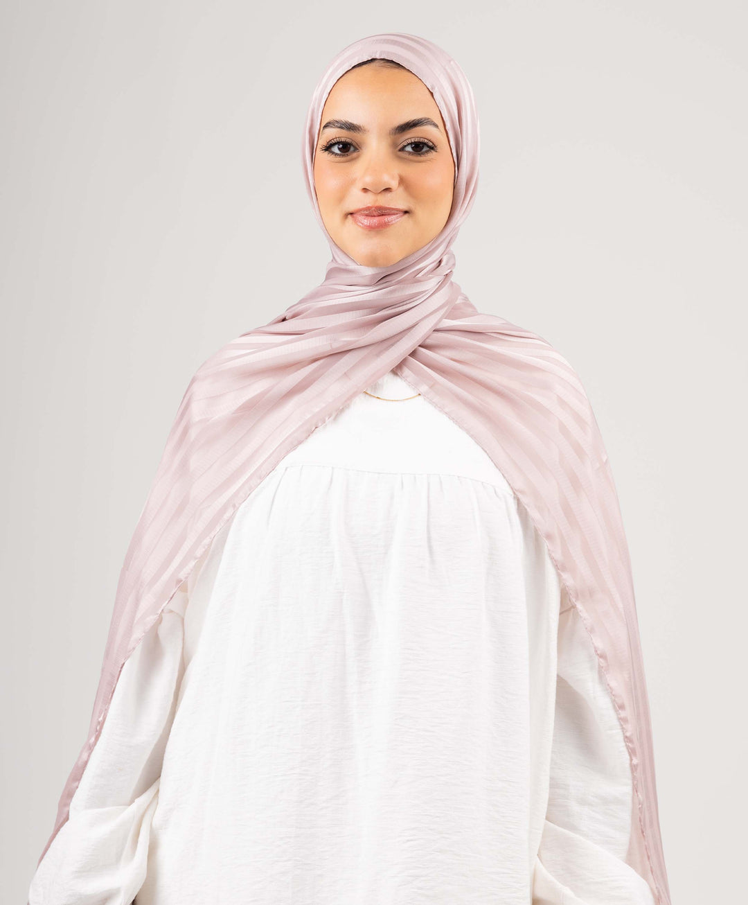 Majestic Satin Chiffon Scarf