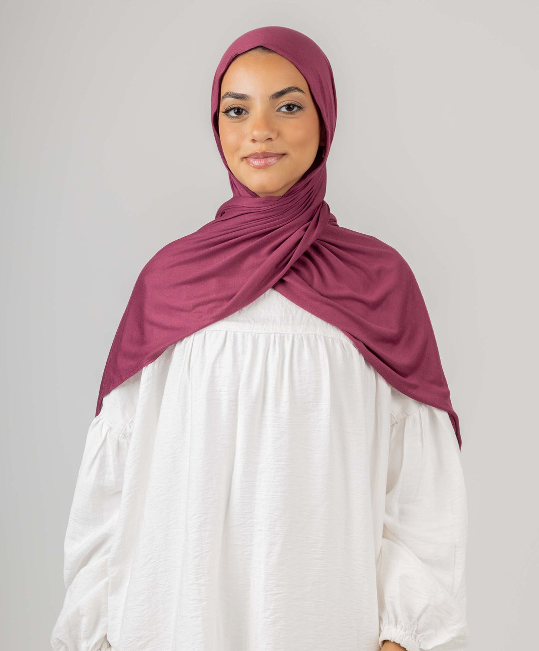 Plain Cotton Lycra Scarf