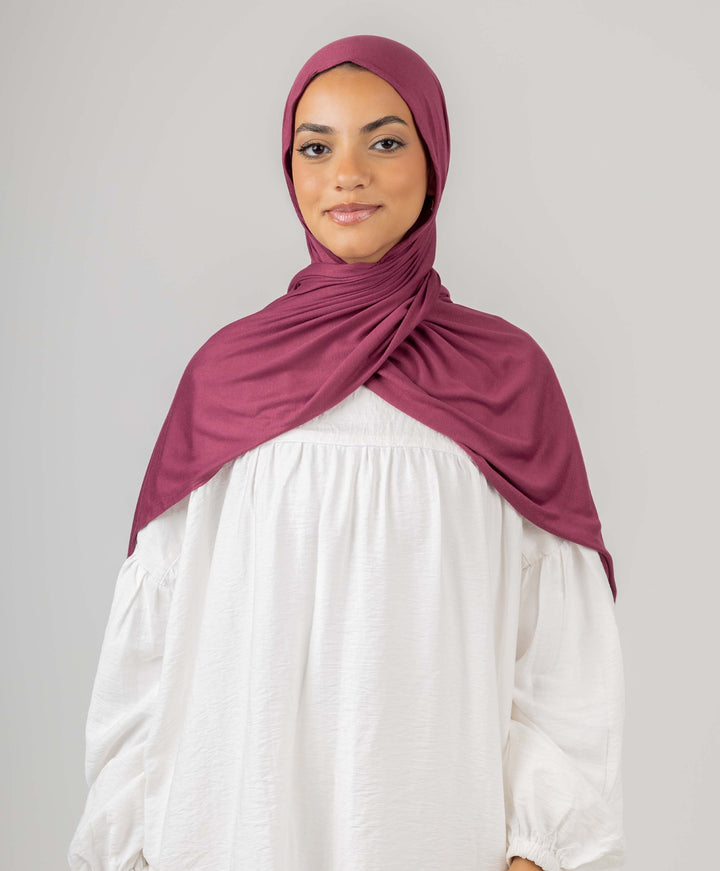 Plain Cotton Lycra Scarf