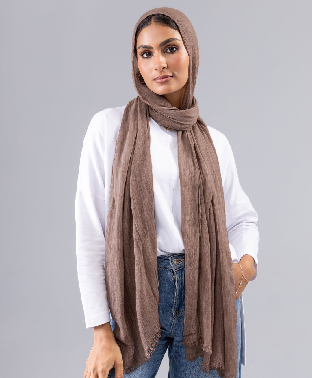 Marble Linen Scarf
