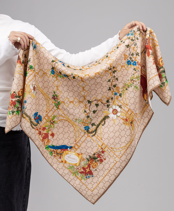 Luxury Silk Square Scarf