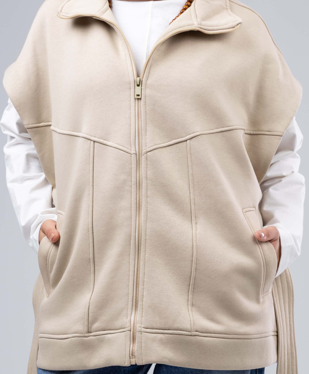 Zip Up Vest