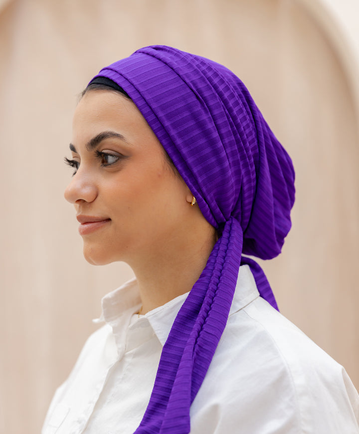 Ribbed Multiway Turban