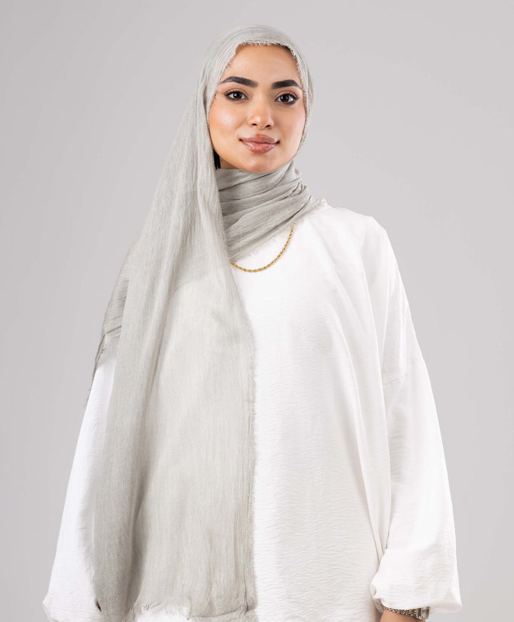 Gloomy Linen Marble Scarf