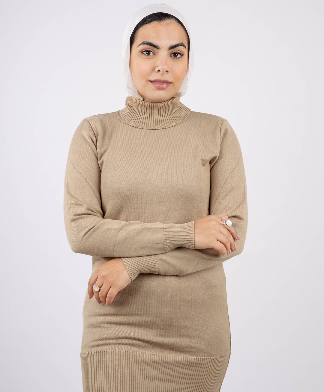 Long Modest Basic Fit Pullover