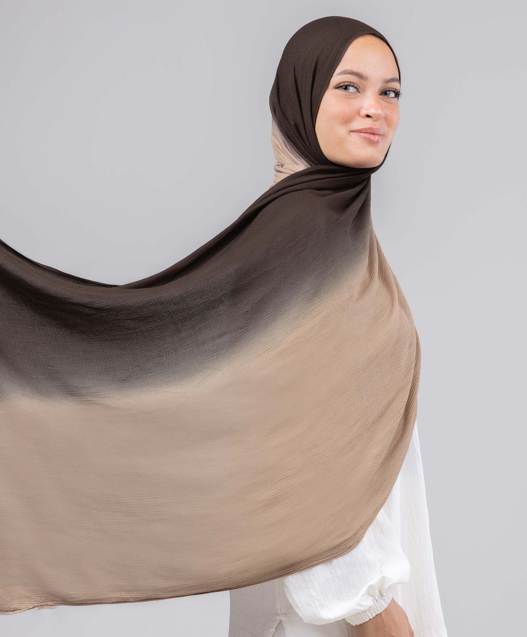 Gradient Cotton Scarf