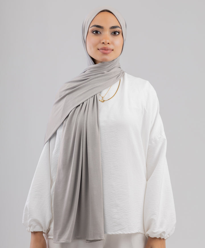 Plain Cotton Lycra Scarf
