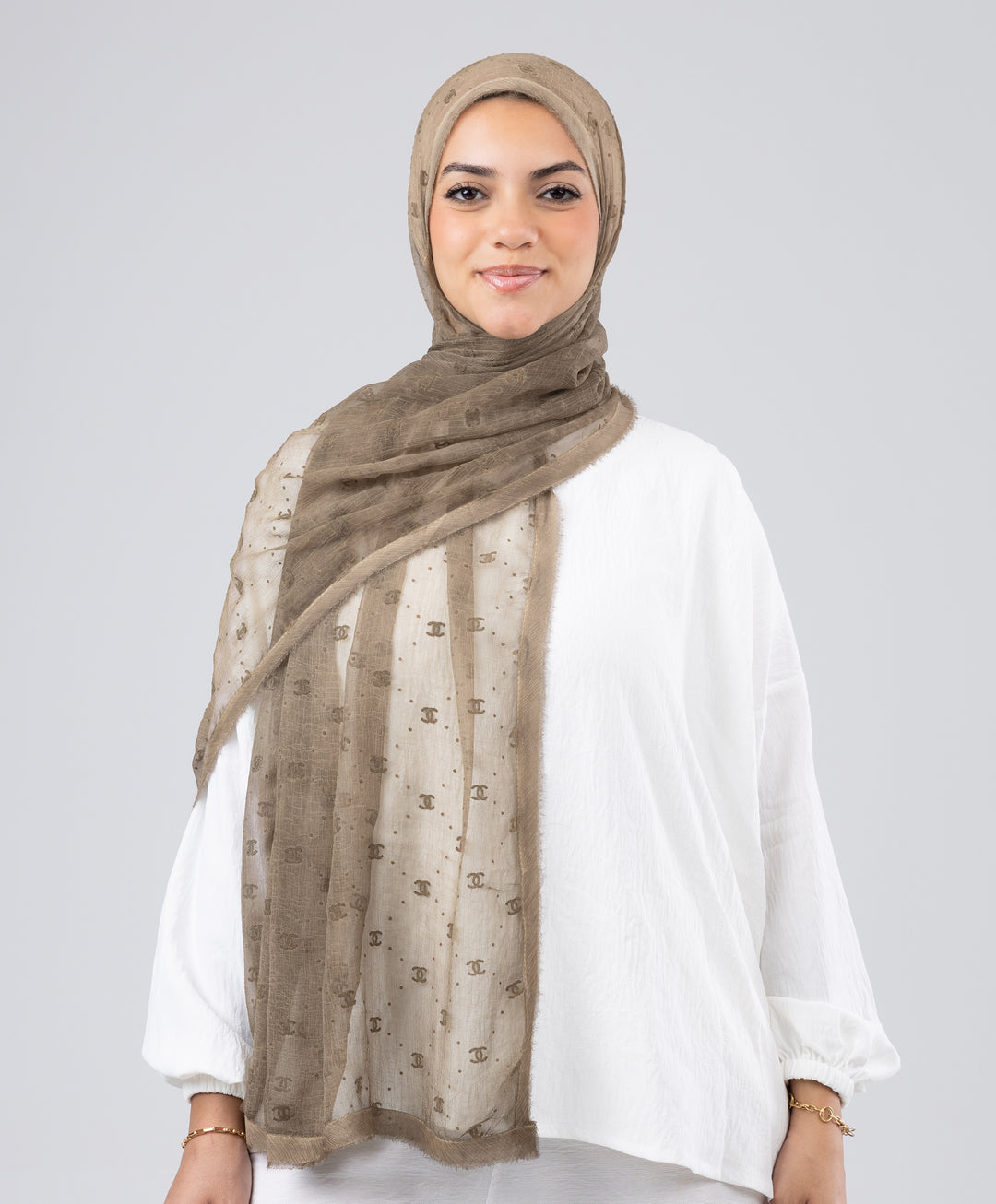 Lace Luxury Crinkle Scarf
