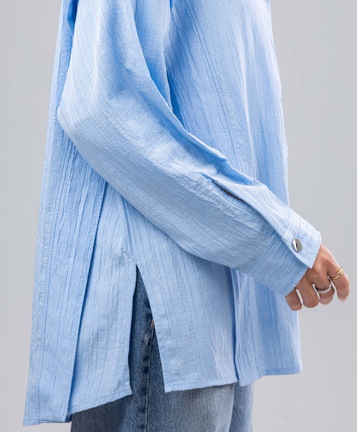 Buttoned Crushed Shirt
