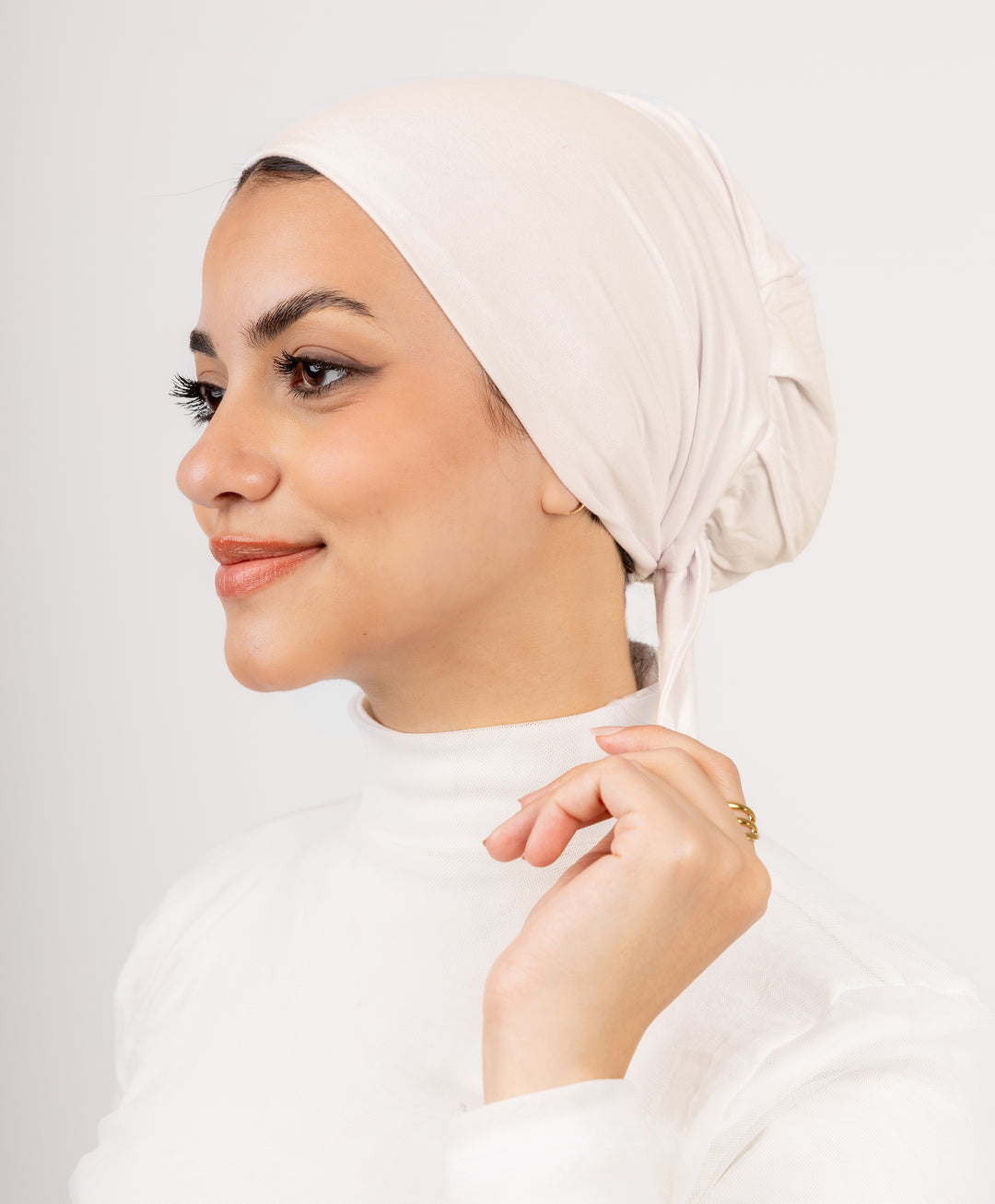 No Thread Underscarf with Tie-Back