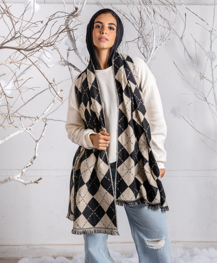 Chic Winter Shawl