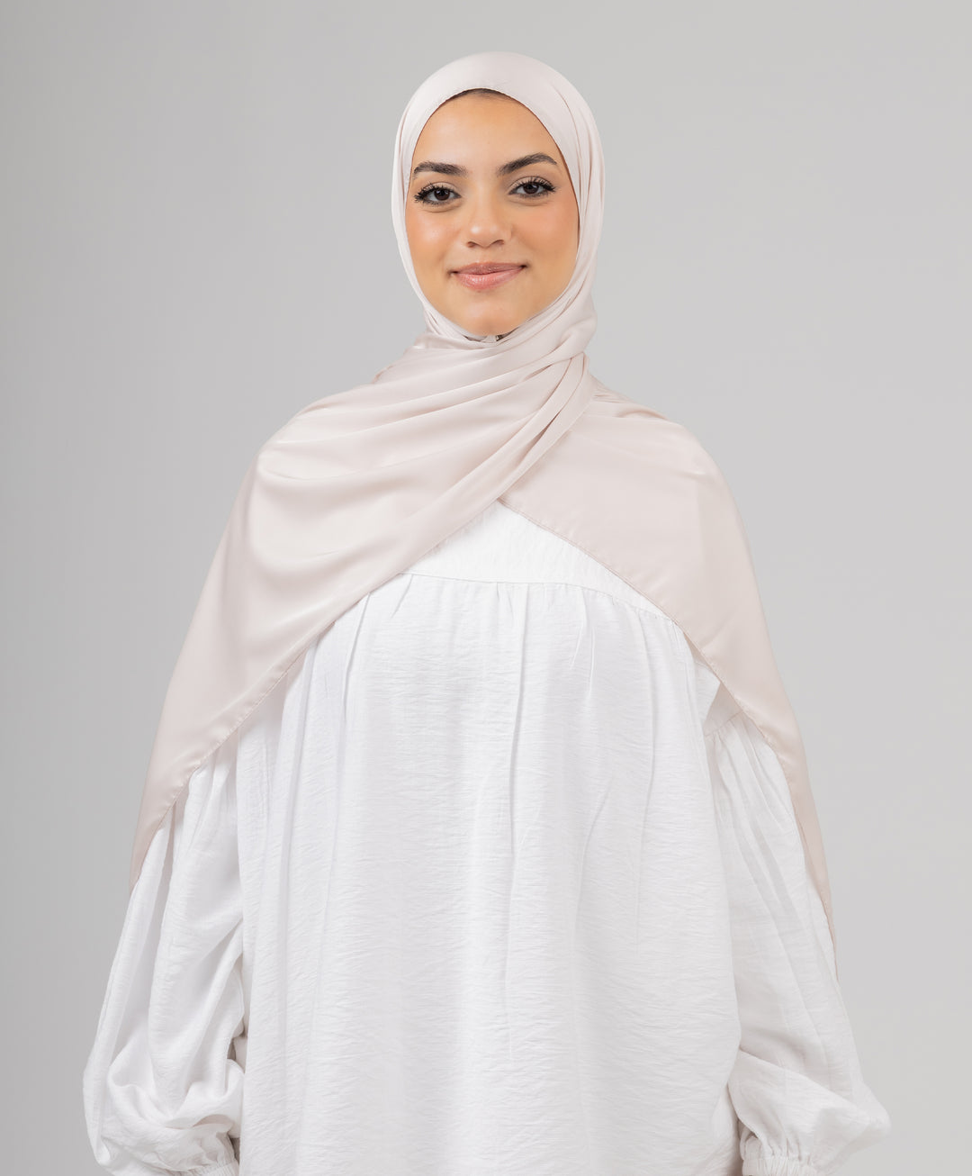 Plain Pure Silk Scarf