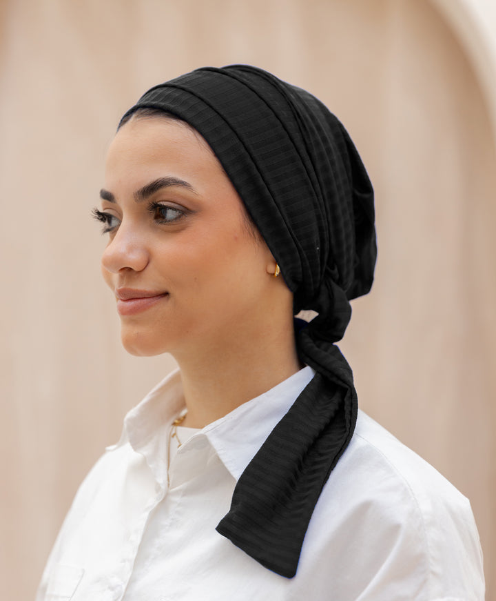 Ribbed Multiway Turban