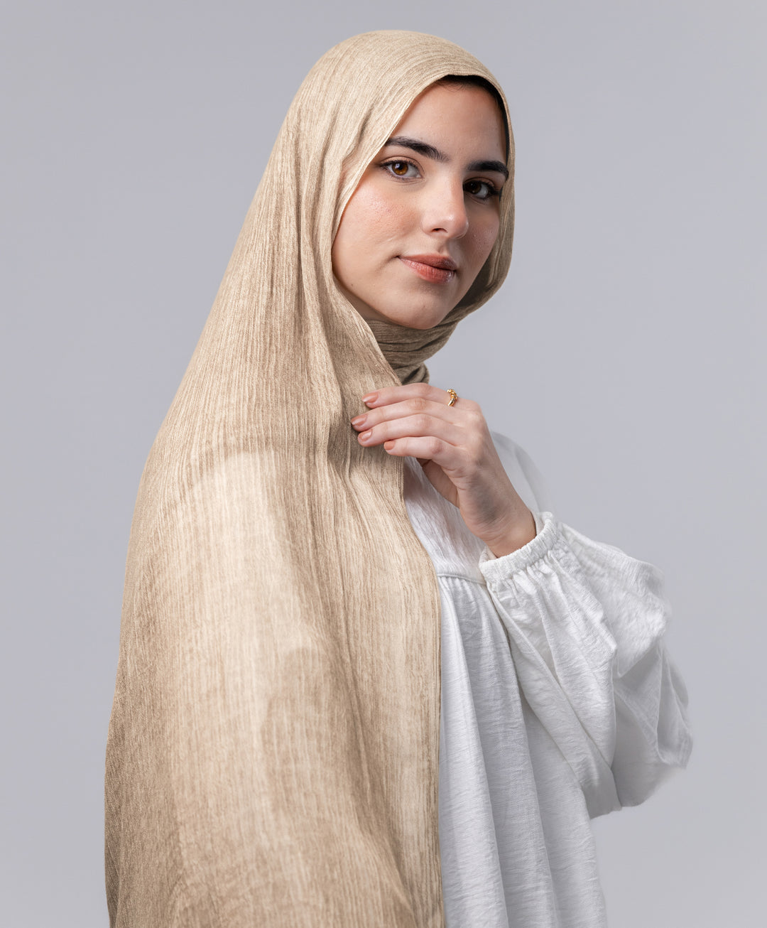 Marble Linen Scarf